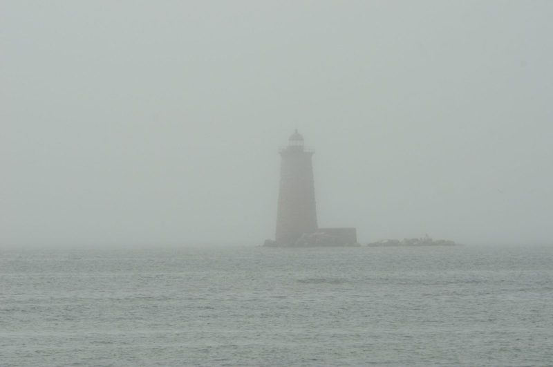 Whale Back Light in the Fog