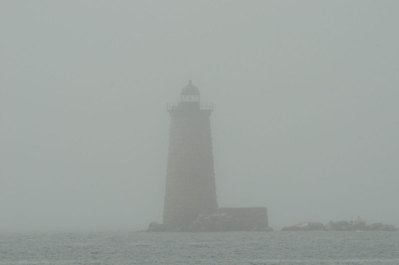 Whale Back Light in the Fog