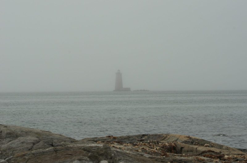 Whale Back Light in the Fog